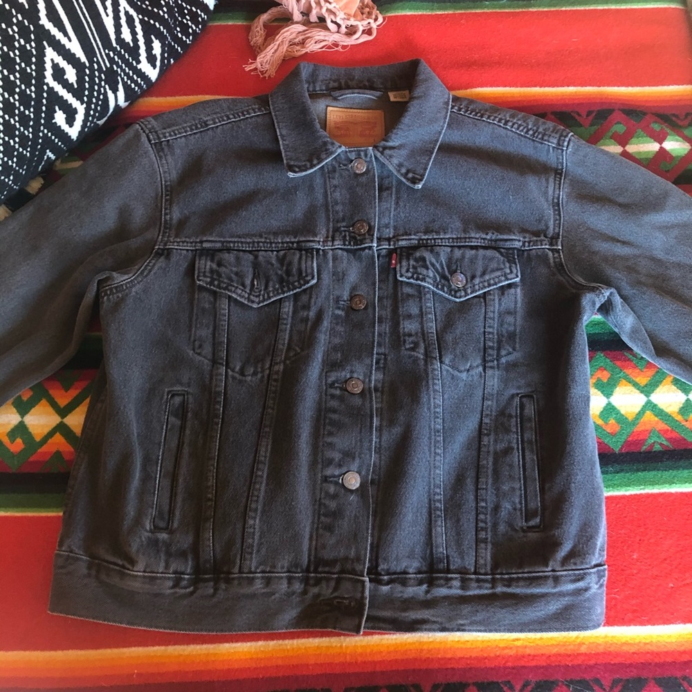 Levi's grey black  Jacket